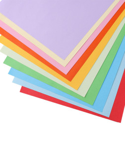 Assorted colored paper